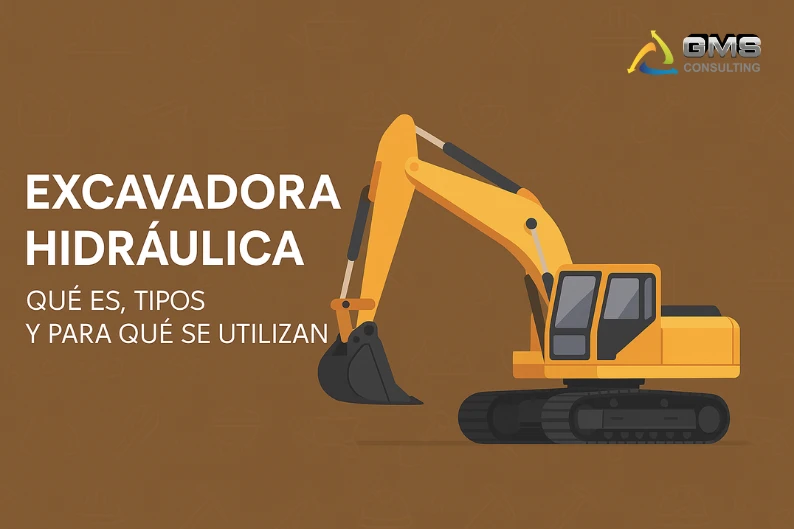 que es una excavadora hidraulica