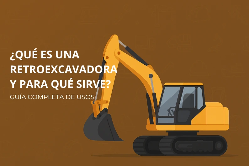 que es una retroexcavadora