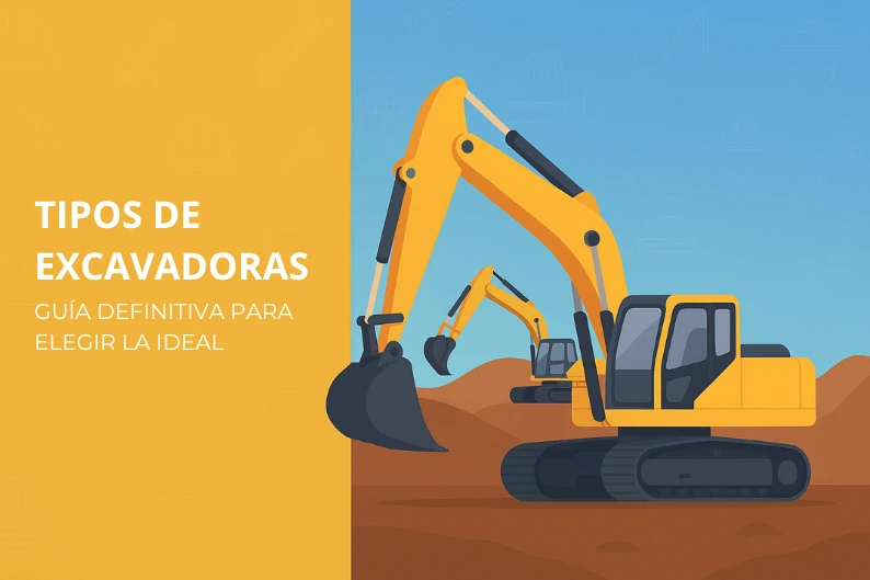 tipos de excavadoras